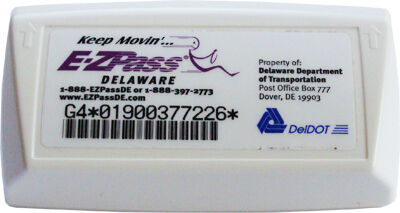 E-Z Pass transponder (Delaware)